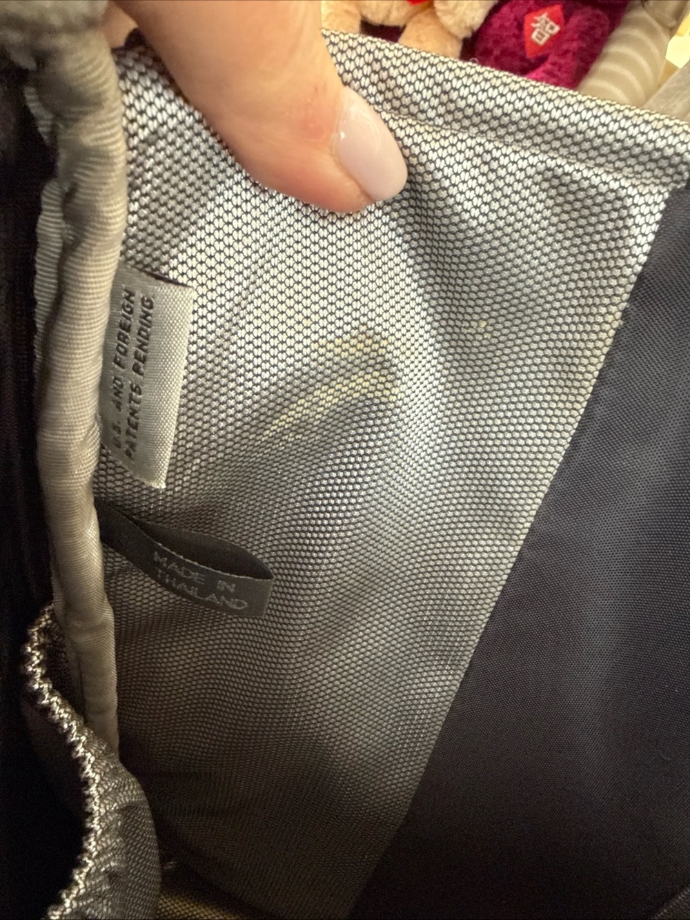 Tumi Black Nylon Messenger Crossbody - Picture 9 of 10